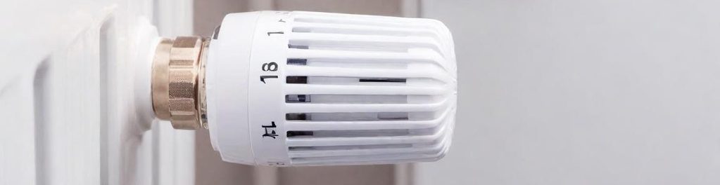 Thermostat zur Temperatureinstellung an einem Heizkörper.